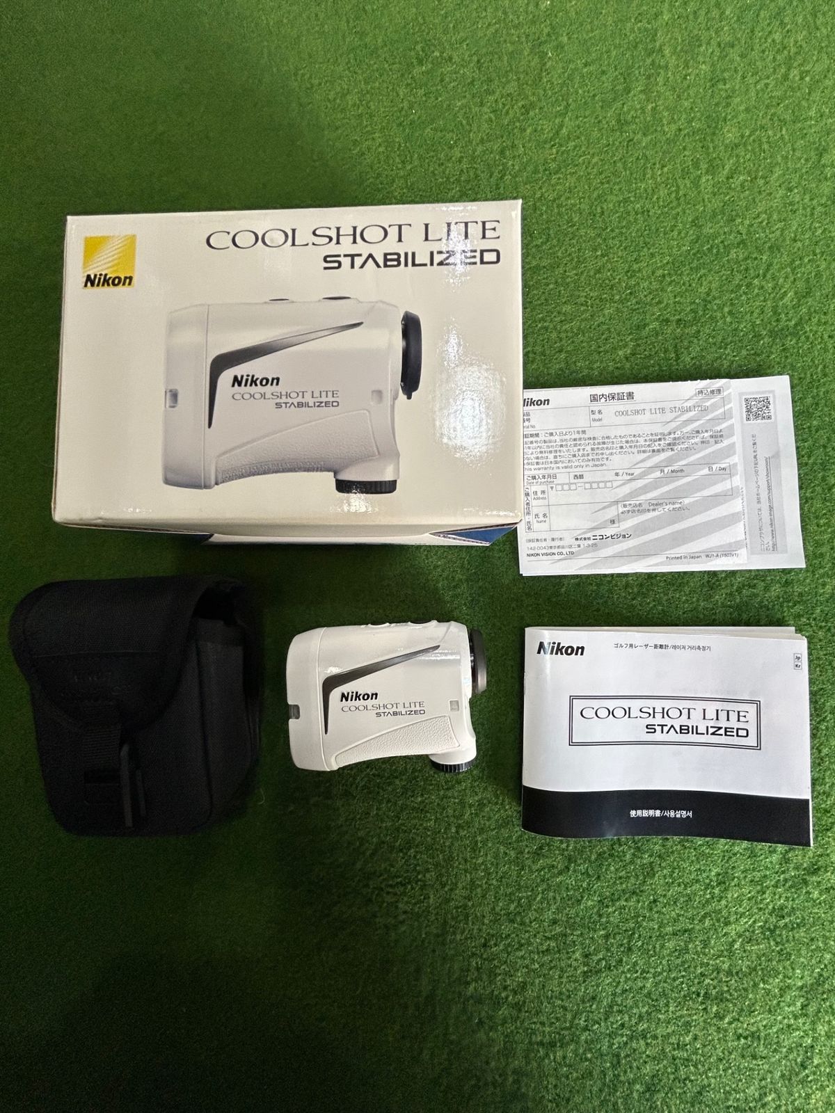 Nikon ゴルフ用レーザー距離計 COOLSHOT LITE STABILIZED 手ブレ補正有り LCSLITE　中古