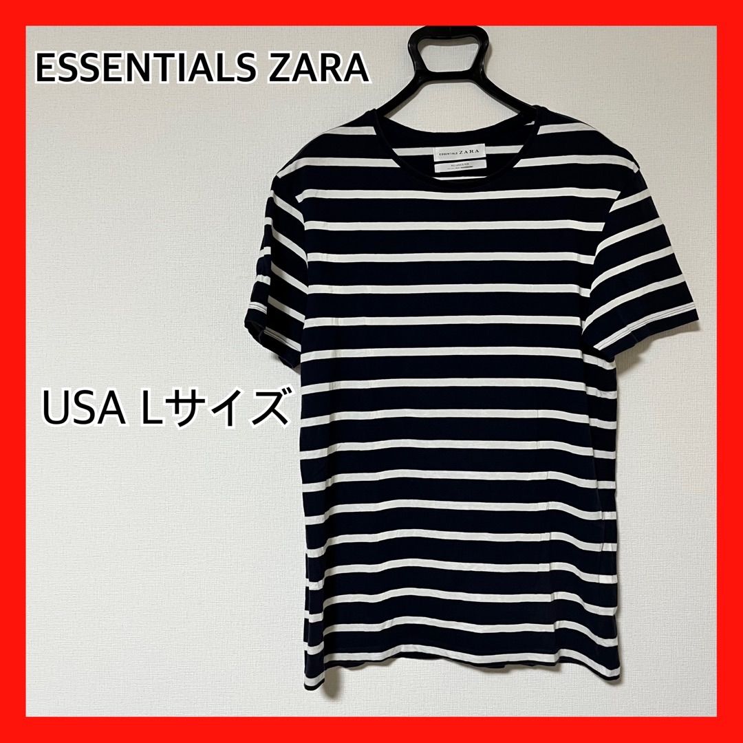 zara ボーダー Tシャツ - Tシャツ