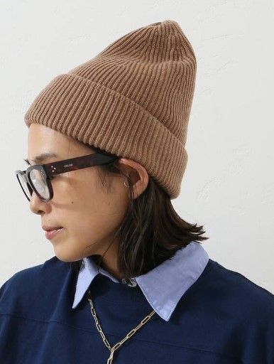 fn様　エーピーストゥディオ【ロベルトコリーナ】 ワッチキャップ 美品 2021AW エーピーストゥディオ AP STUDIO ロベルトコリーナ