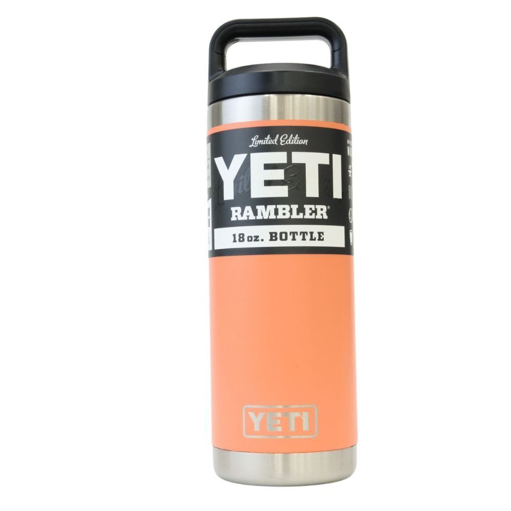 展示 YETI イエティ ランブラー 18オンス ボトル LE CORAL アウトドア キャンプ用品 水筒 沖縄 離島 配送不可 併 Iア3