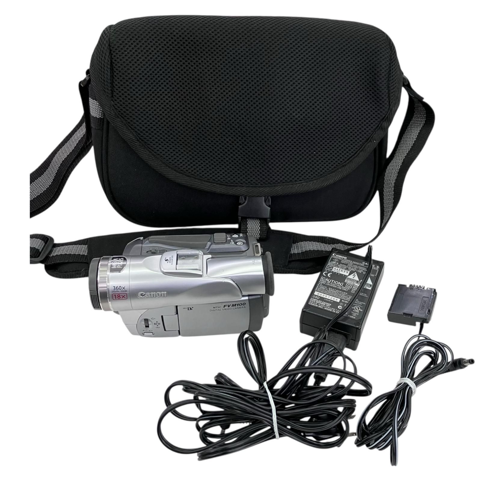 186000 現状品 canon キャノン ビデオカメラ DM-FVM100