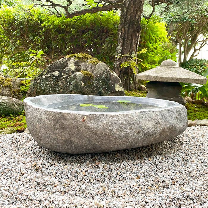 石臼 石製円形 水鉢 メダカ鉢 直径約47cm ガーデニング 庭 石臼 石製円形 水鉢 メダカ鉢 直径約47cm ガーデニング 庭 石臼 形