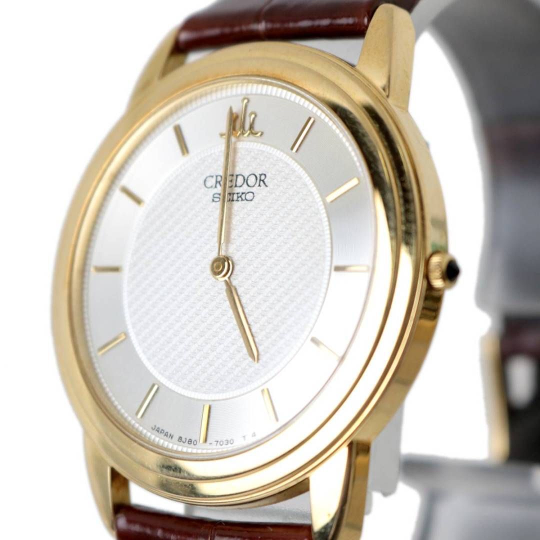 SEIKO セイコー クレドール クォーツ 腕時計 18金無垢 メンズ