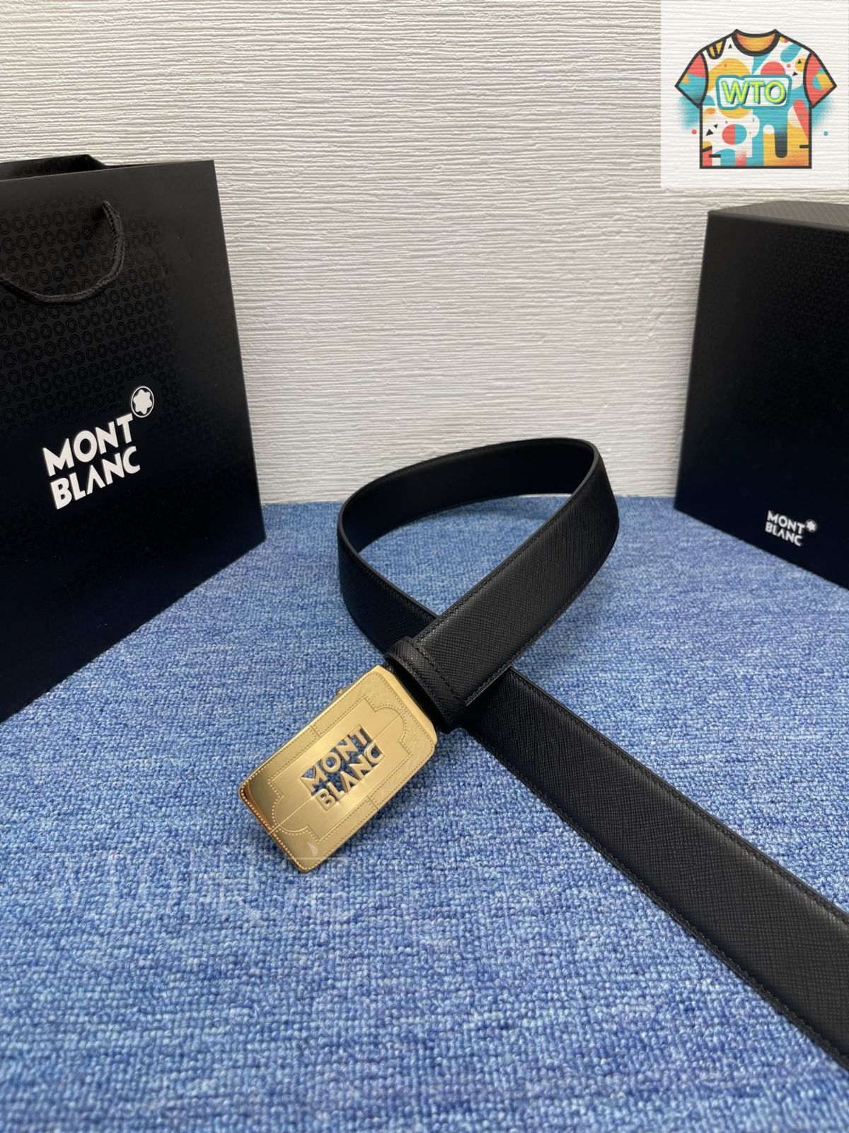 今日 Montblanc モンブラン メンズベルト