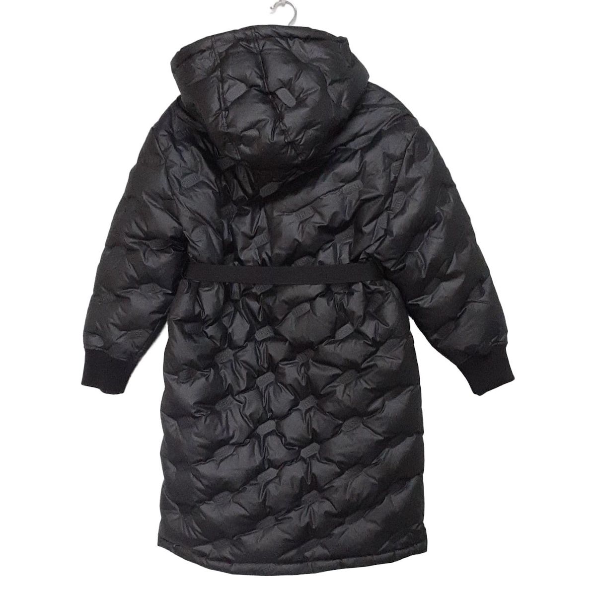 ディーゼル DIESEL コート ダウンコート 黒 レディース 収納フード/冬物 DIESEL（ディーゼル）の「レディース サステナブル ロング ダウン