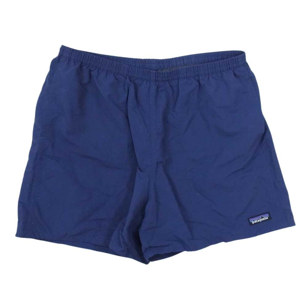 patagonia パタゴニア ショート 21SS 57021SP21 BAGGIES SHORTS バギーズショーツ 5インチ ハーフパンツ SNBL  ネイビー系 L【中古】