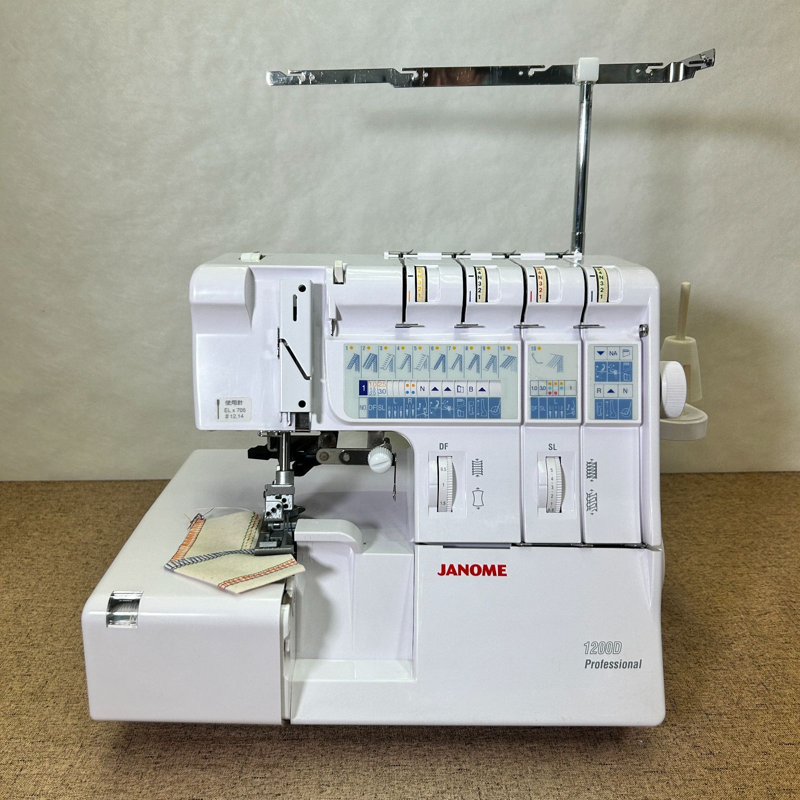 JANOME 1200D ジャノメ 1200 本体 ミシン ロックミシン カバーステッチ 