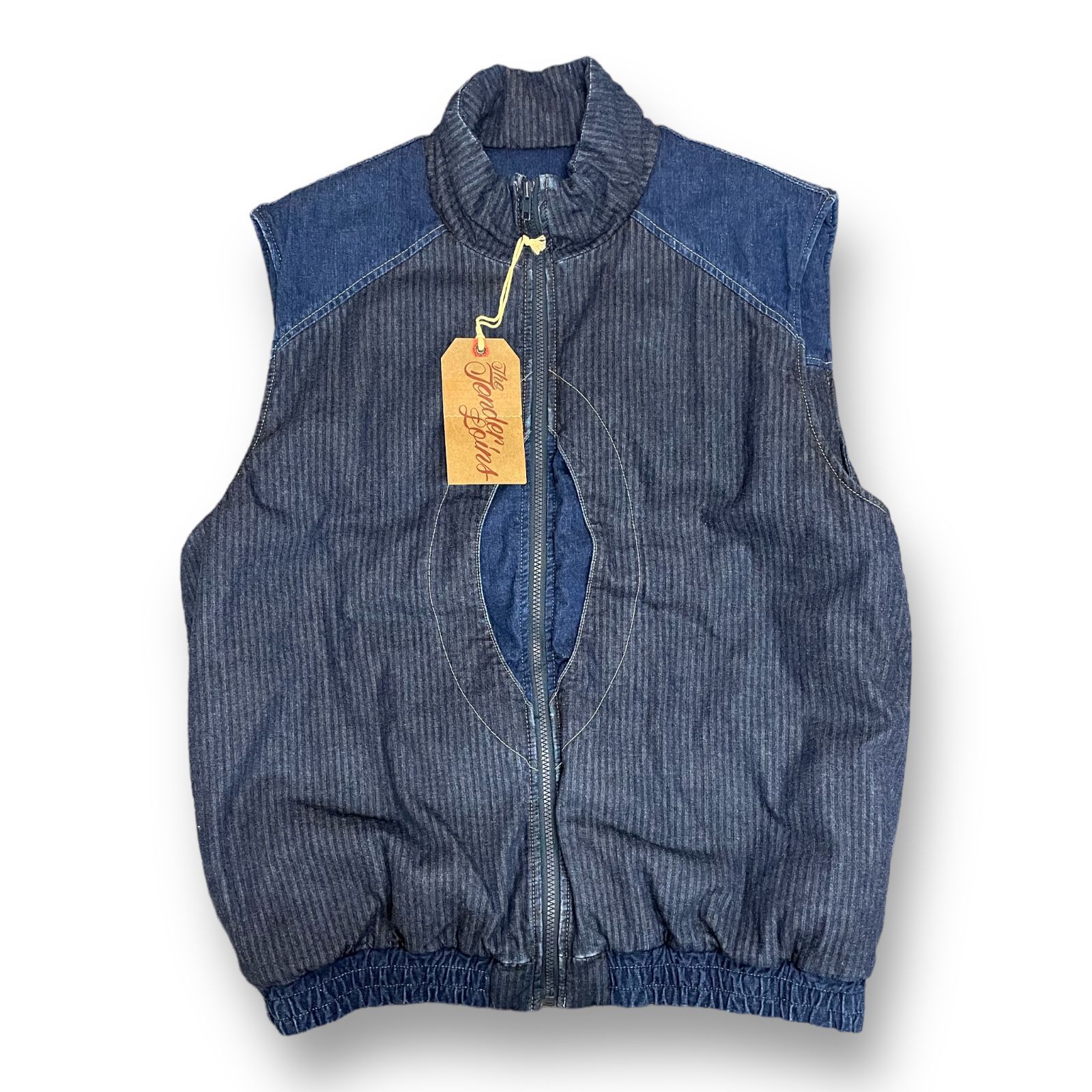 新品 TENDERLOIN DENIM VEST 中綿 デニム ダウンベスト テンダーロイン インディゴ M 57424A