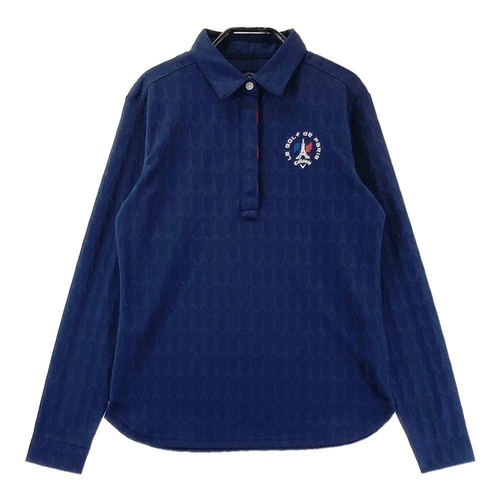 キャロウェイ 長袖ポロシャツ&サンバイザー ゴルフウェア キャロウェイ