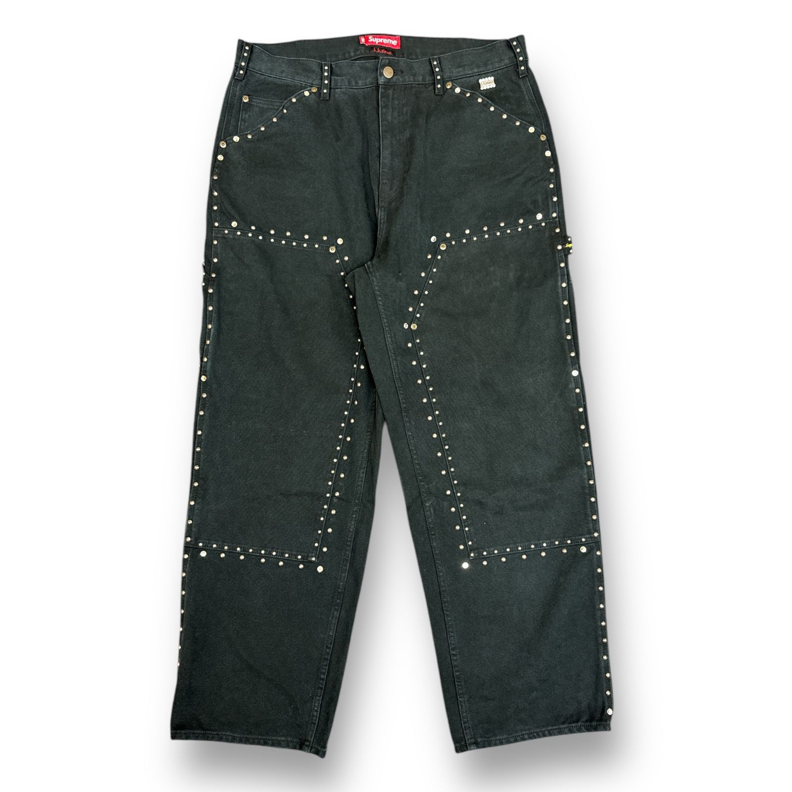 Supreme ダブルニーペインターパンツ ブラック size30 SUPREME シュプリーム 23AW Moleskin Double Knee Painter Pant