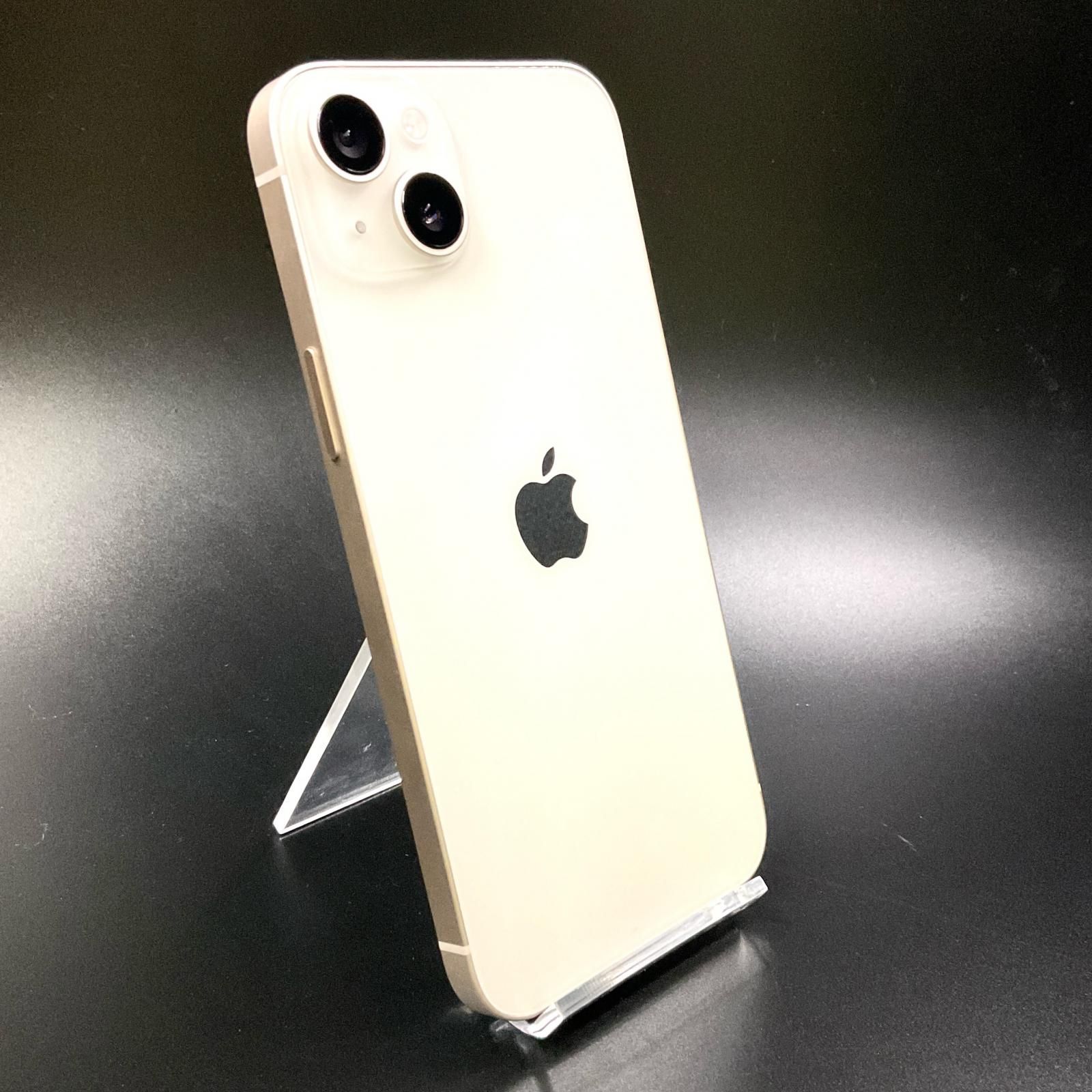 【全額返金保証】【最速発送】Apple iPhone 14 Plus 128GB スターライト SIMフリー 98% 動作確認済