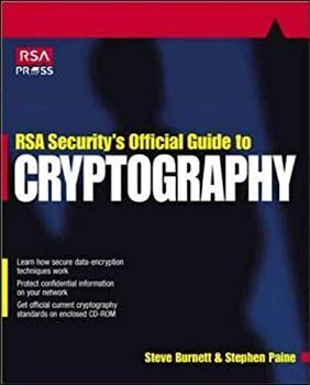 【中古】【非常に良い】Rsa Securitys Official Guide to Cryptography (Rsa Press)