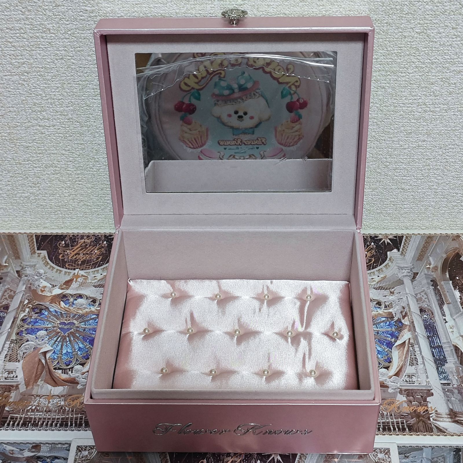 フラワーノーズ 7周年 スワンバレエ 収納ボックス ピンク - メルカリ
