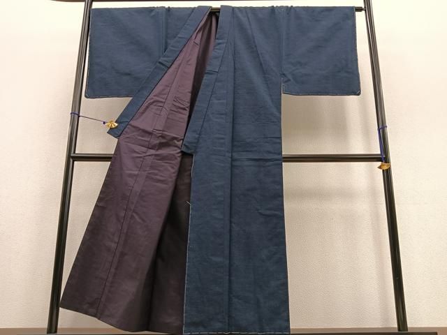 平和屋着物○男性 髭紬 アンサンブル 霞文 正絹 逸品 未使用 CAAS0131th