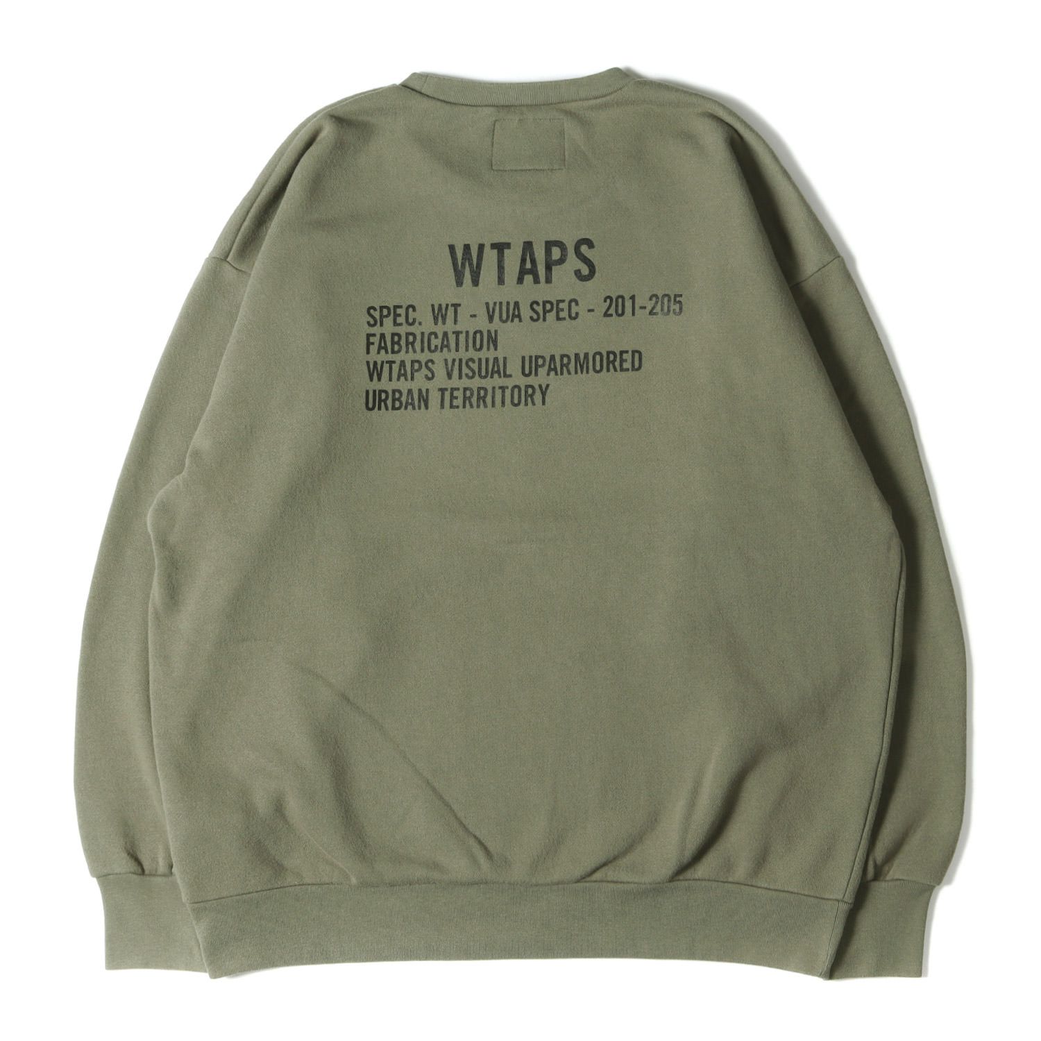 WTAPS ダブルタップス スウェット サイズ:L ミルスペックロゴ オーバー ...