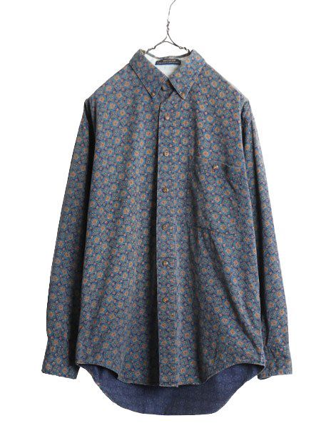 90's POLO SPORT Ralph Lauren オールオーバーパターン レーヨンアロハ