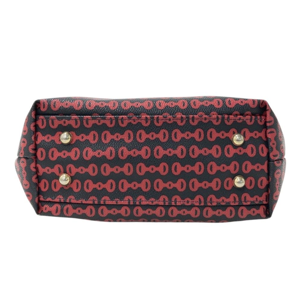 PEARLY GATES パーリーゲイツ カートバッグ 総柄 ネイビー系