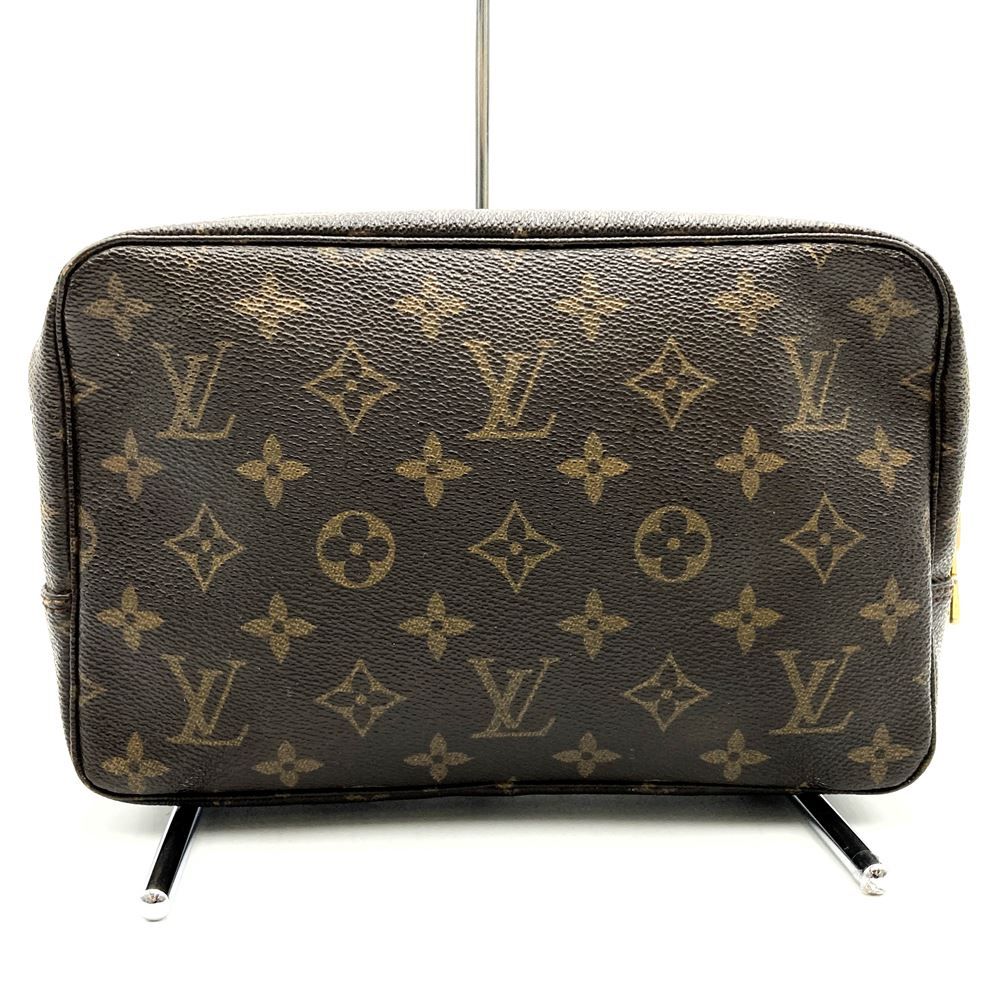 LOUIS VUITTON ルイ ヴィトン トゥルーストワレット23 M47524 クラッチバッグ モノグラムキャンバス ブラウン レディース