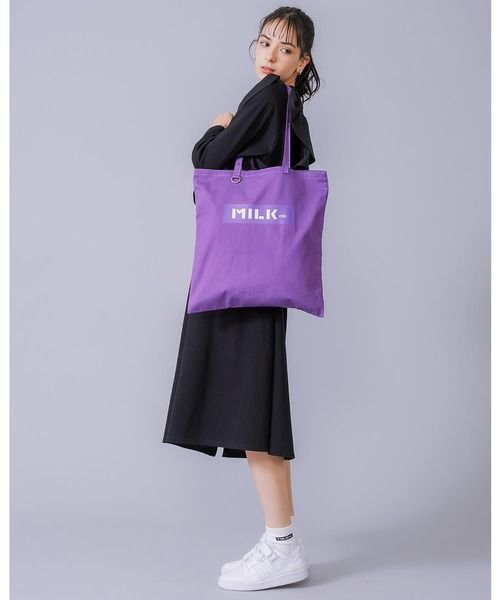 トートバッグ バッグ MILKFED ミルクフェド トート FLAT LIGHT TOTE