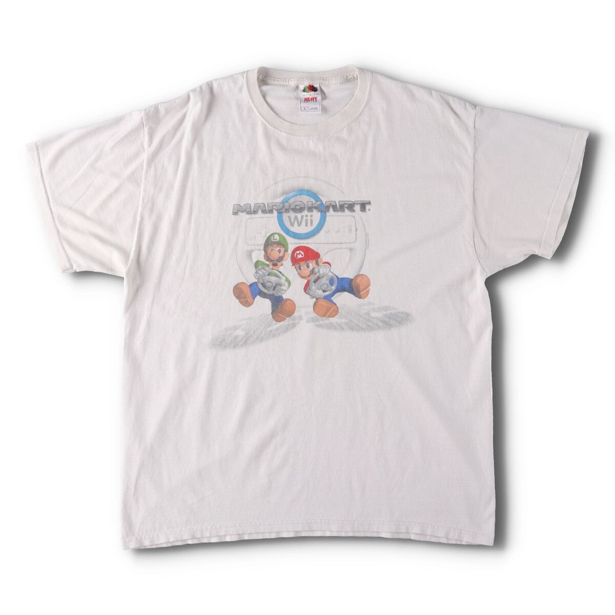 古着 00年代 フルーツオブザルーム FRUIT OF THE LOOM MARIOKART Wii 