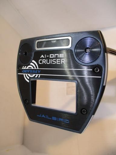 オデッセイ Ai-ONE CRUISER JAILBIRD DB 38インチ パター PT STROKE LAB 140 スチール フレックスその他 メンズ 男性用 右利き 右用 Aランク ゴルフクラブ