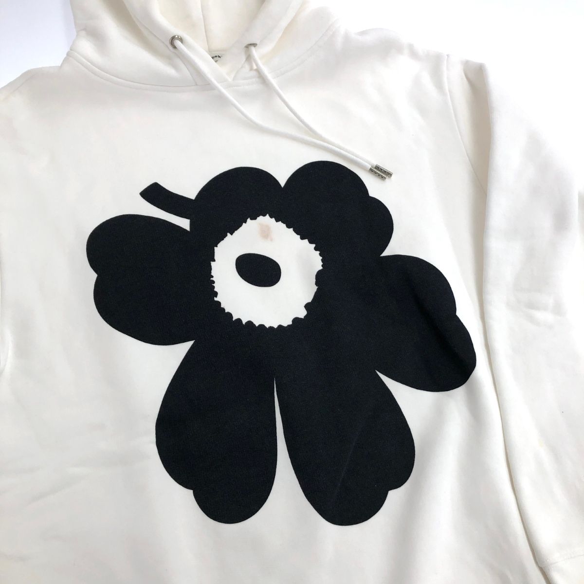 marimekko マリメッコ プルオーバー パーカー サイズ:S ホワイト 