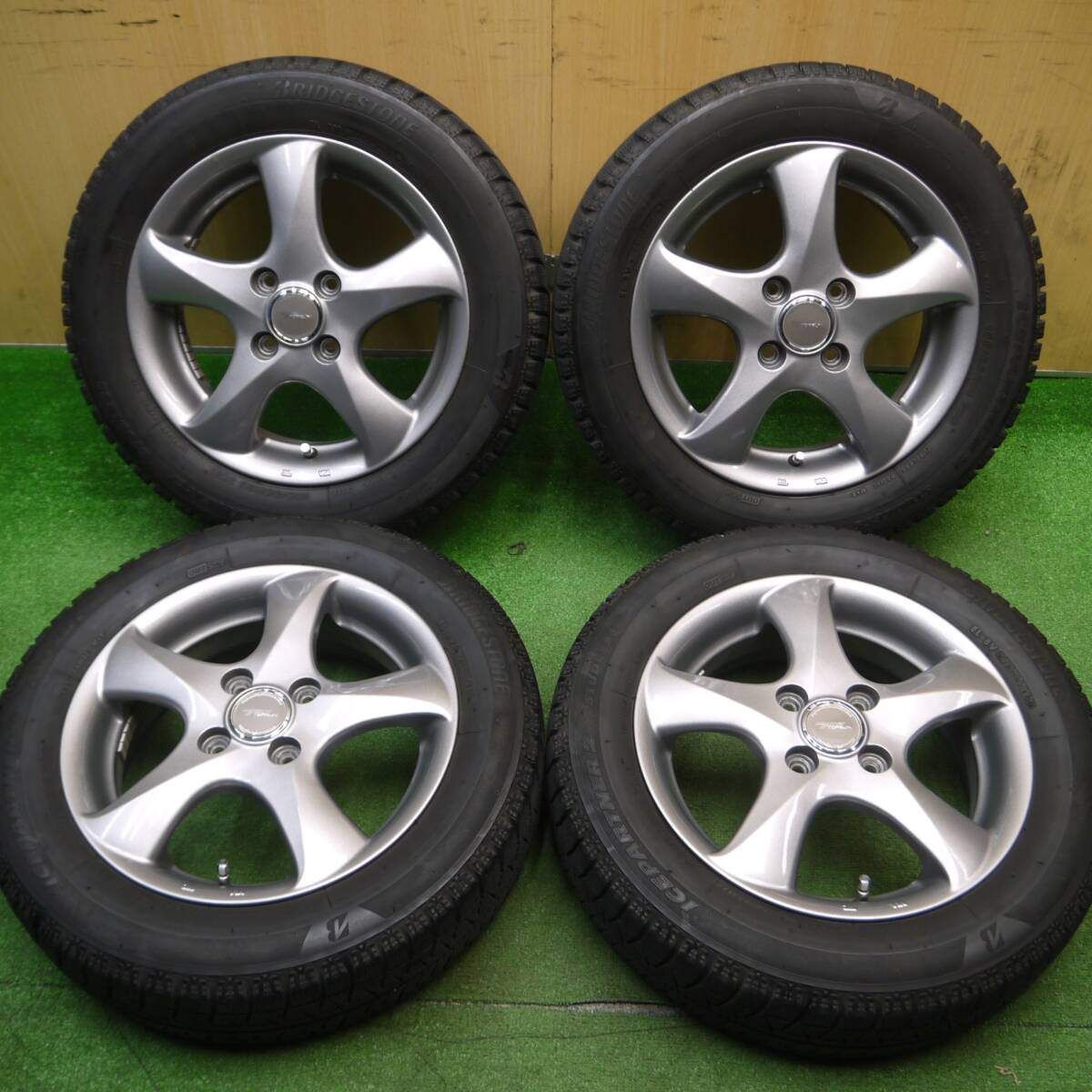 キレイ スタッドレス 155|65R14 ブリヂストン アイスパートナー2 TOPRUN トップラン 14インチ PCD100|4H 5010709Hス