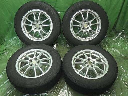 BRIDGESTONE スタッドレス エコフォルム 15インチ ブリヂストン ブリザックレボGZ