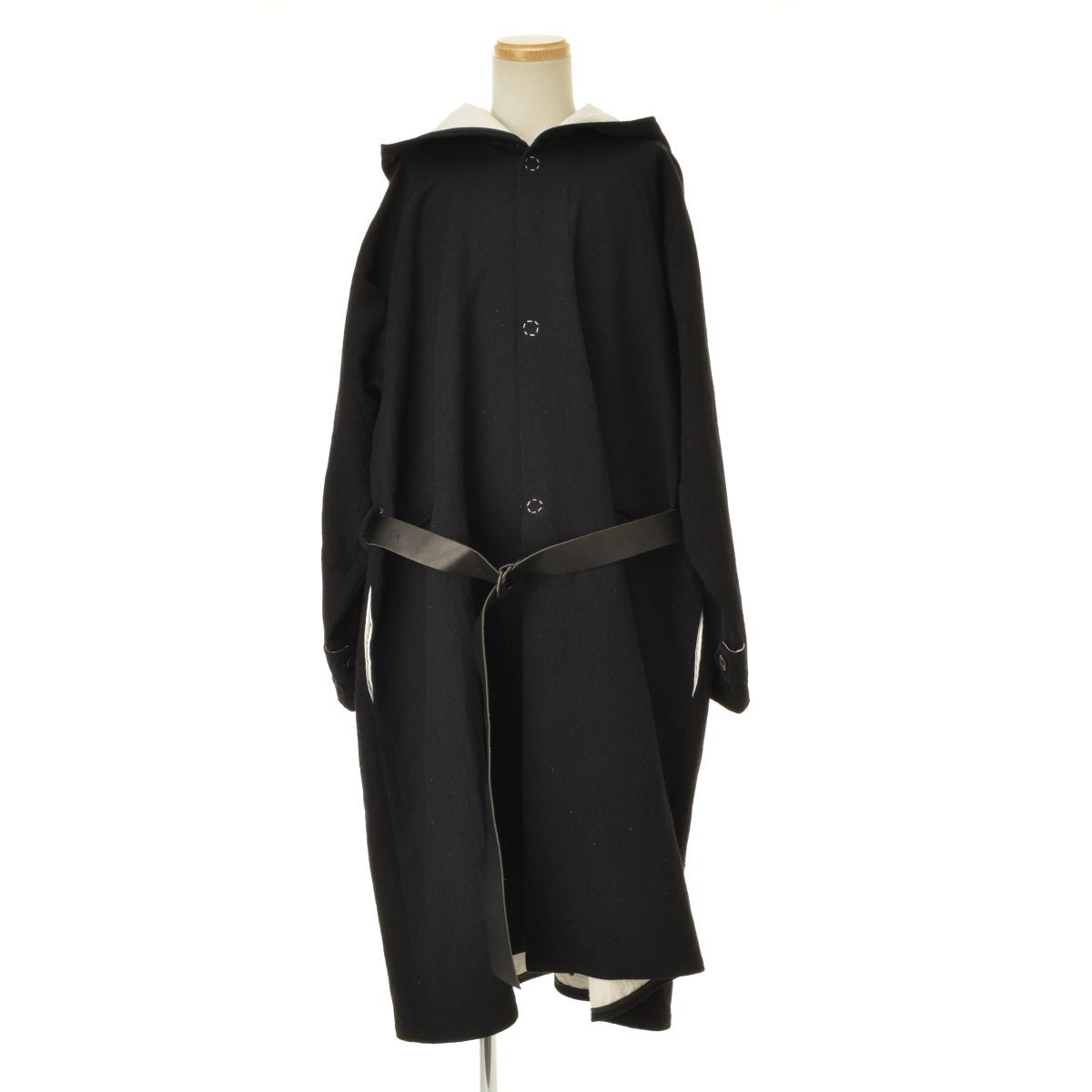 sunsea 17AW W-FACE WOOL JACKET ブラック SUNSEA 17AW W-face Wool Coat サンシー 【公式通販】