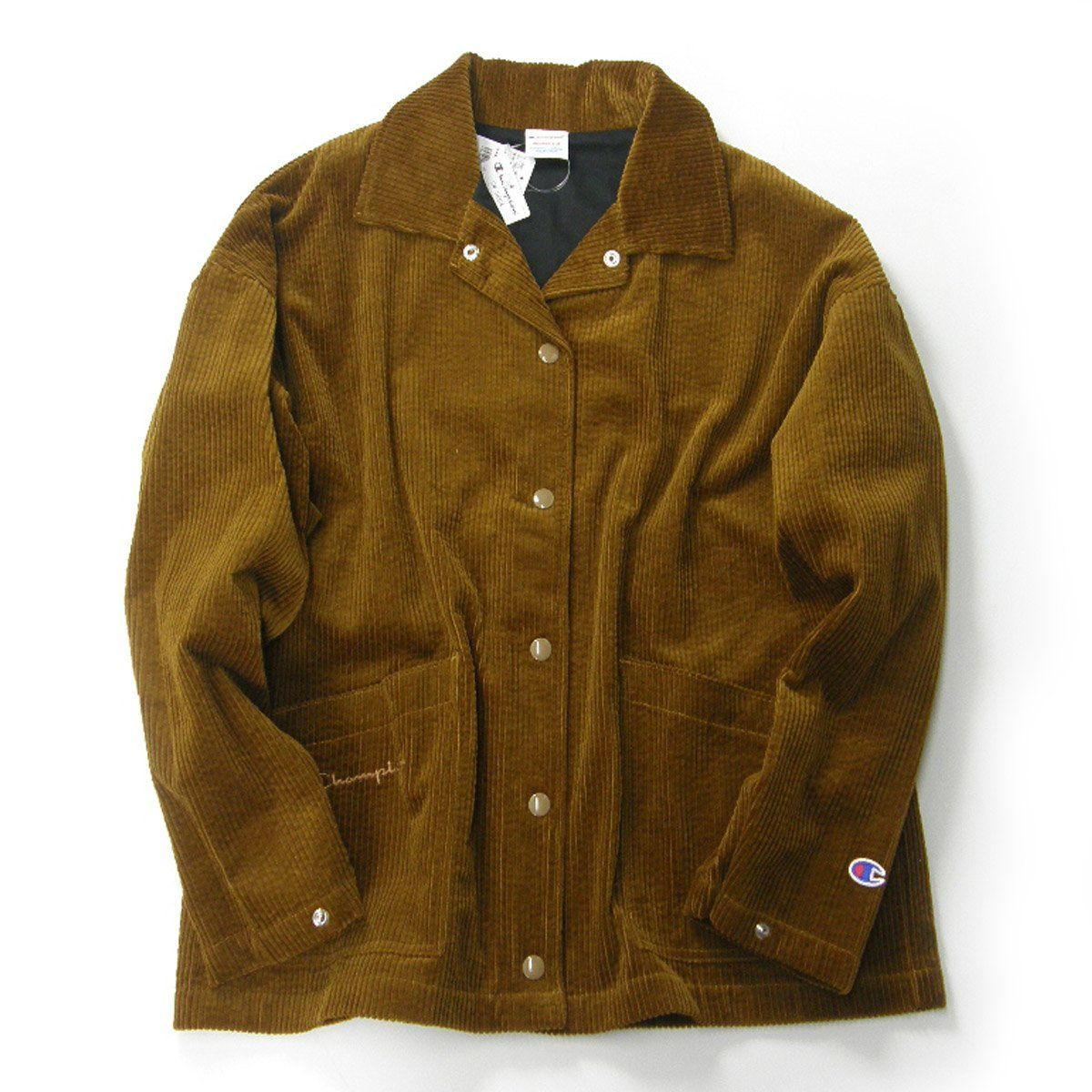 新品】 Champion ／ チャンピオン コーデュロイ コーチジャケット 
