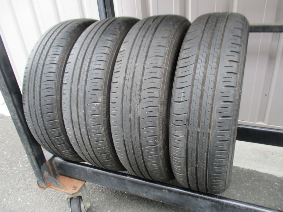 155|65R14 75S ダンロップ ENASAVE EC300 4本 T54300321 インボイス領収書発行