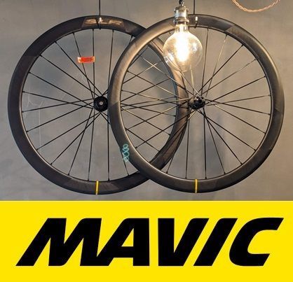 MAVIC COSMIC SLR 45 DISC チューブレスレディ + YKSION PRO UST 2 タイヤ 28C 2本セット カーボンホイールセット  - メルカリ