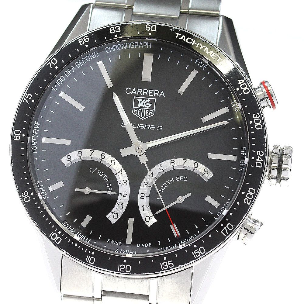 タグホイヤー TAG HEUER CV7A12 カレラ キャリバーS クロノグラフ クォーツ メンズ_866959