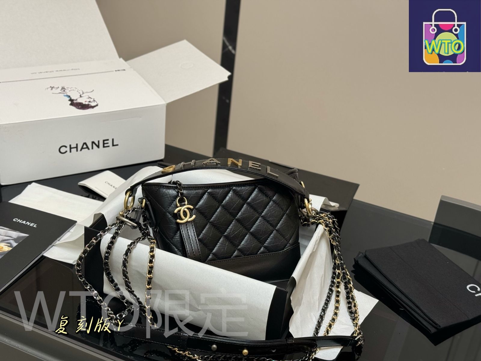 今日 Elegant CHANEL エレガントシャネル トラベルバッグ-WTO輸入