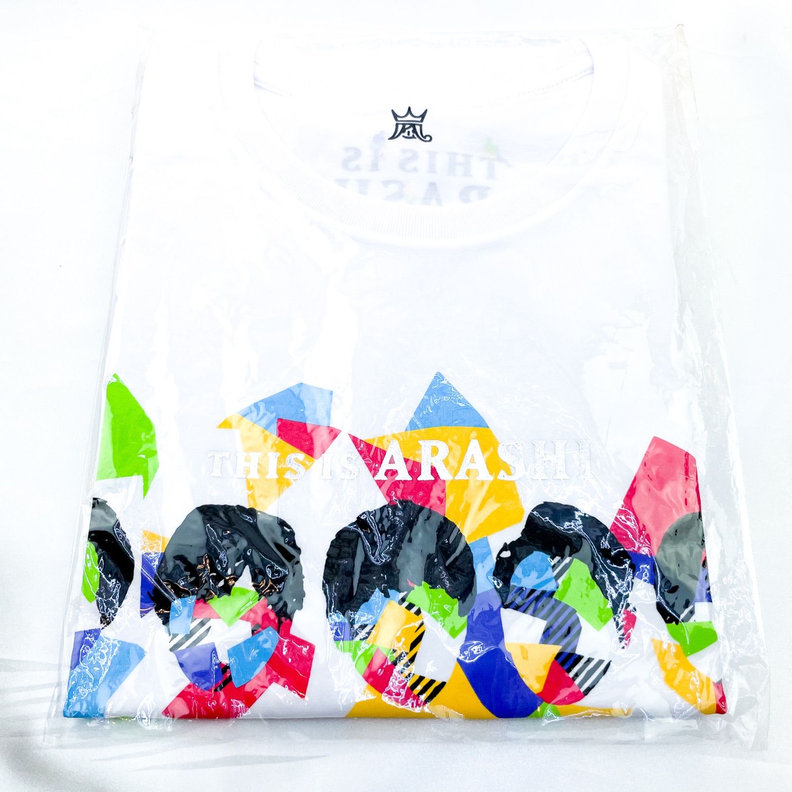 嵐 - Tシャツ 白&グレー This is 嵐 LIVE 2020 12.31の通販 by
