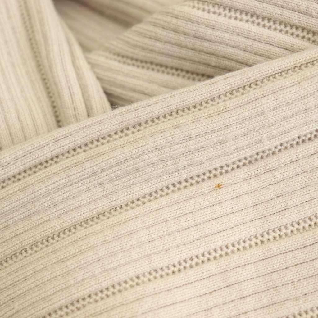 フリルリブニット カットソー