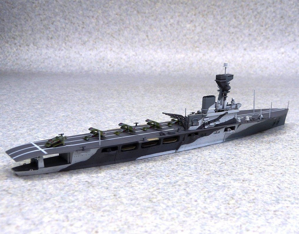 青島文化教材社 1/700 ウォーターラインシリーズ イギリス海軍 航空母艦 HMSハーミーズ インド洋セイロン沖海戦 プラモデル ggw725x Amazon | 青島文化教材社 1/700 ウォーターラインシリーズ