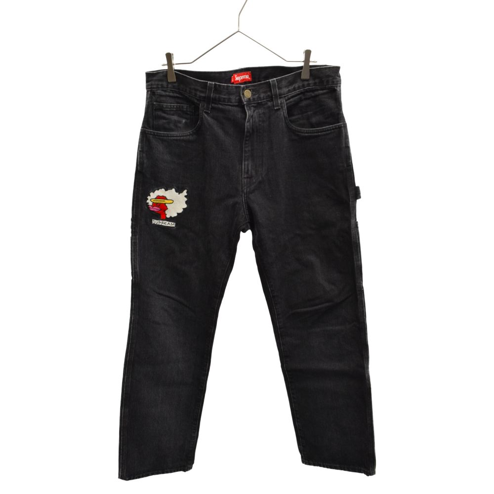 SUPREME (シュプリーム) 17AW Gonz Ramm Washed Denim Painter Pant ...