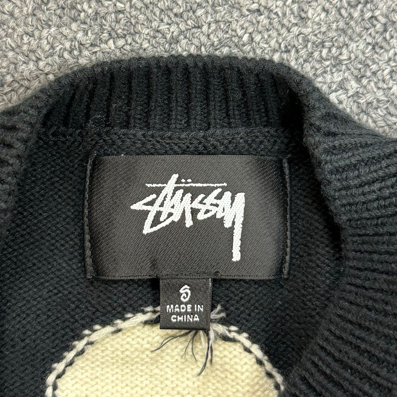 STUSSY BENT CROWN SWEATER ベントクラウン セーター ニット