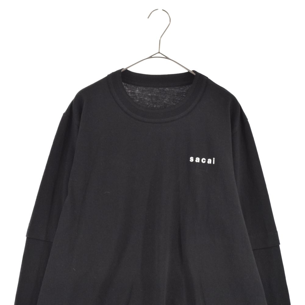 Sacai (サカイ) 22SS AGAIN&AGAIN&AGAIN L/S T-Shirt レタリング