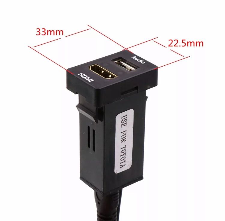 ディスプレイオーディオ用HDMI入力セット　HDMI2AV VAD-V50セット ディスプレイオーディオ用HDMI入力セットHDMI2AV VAD-V50セット