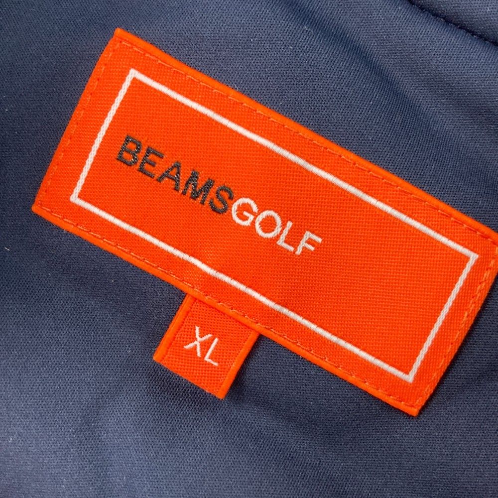 ビームスゴルフ 裏起毛 ジャケット ネイビー メンズ XL ゴルフウェア 近年 サイズ：XL BEAMS GOLF ビームスゴルフ 裏起毛 ジャケット