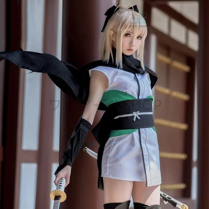 FGO 沖田総司　コスプレ　フルセット FGO コスプレ 沖田総司 フルセット
