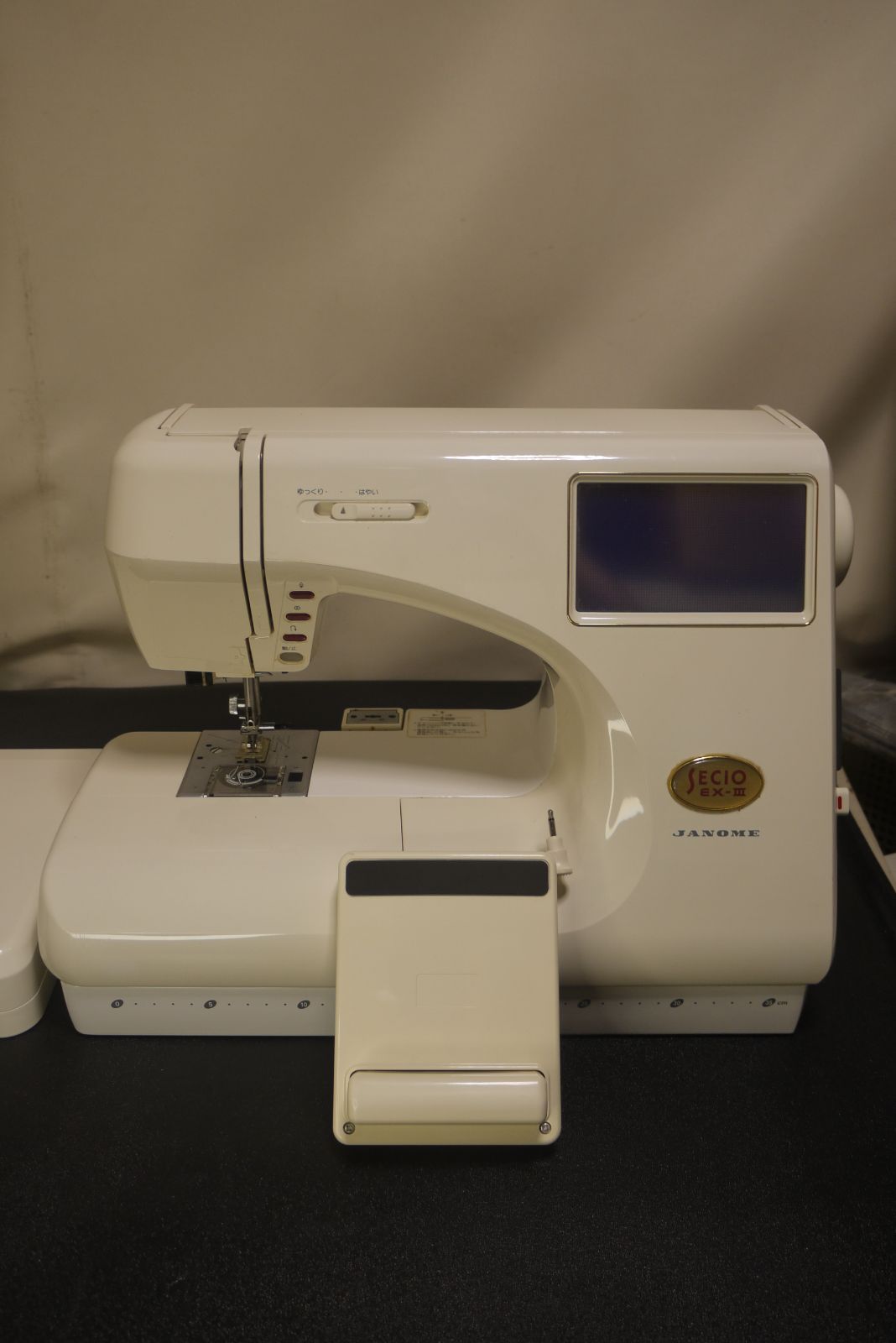 JANOME ジャノメ コンピューターミシン SECIO EX-Ⅲ 832型 スケッチランドPC 241B