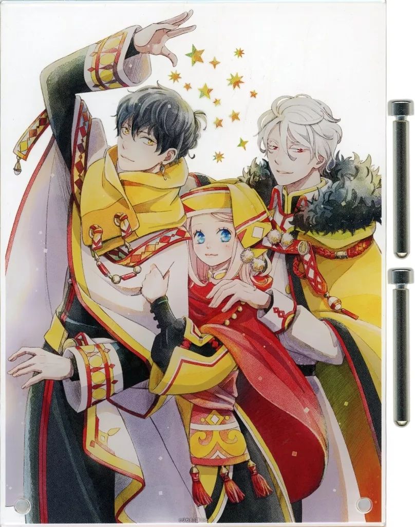 中古】アクリルスタンド・アクリルパネル アズール＆セト＆ニナ(星