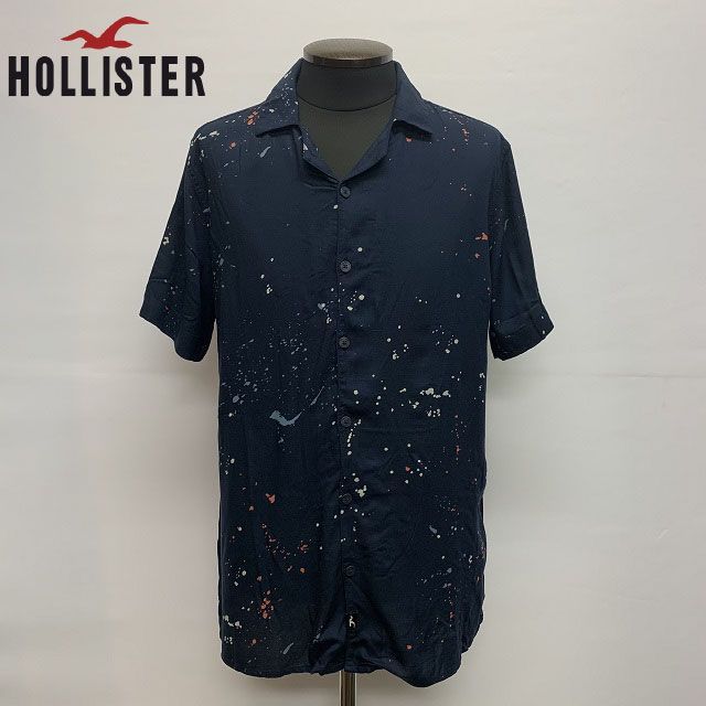 新品未使用品！ HOLLISTER ALOHA SHIRTS HAWAIIAN SHIRTS 325-253-0526-206 ホリスター アロハシャツ ハワイアンシャツ スプラッシュ アメリカ直接買い付け 正規品 ビーチ、レジャー (9962)