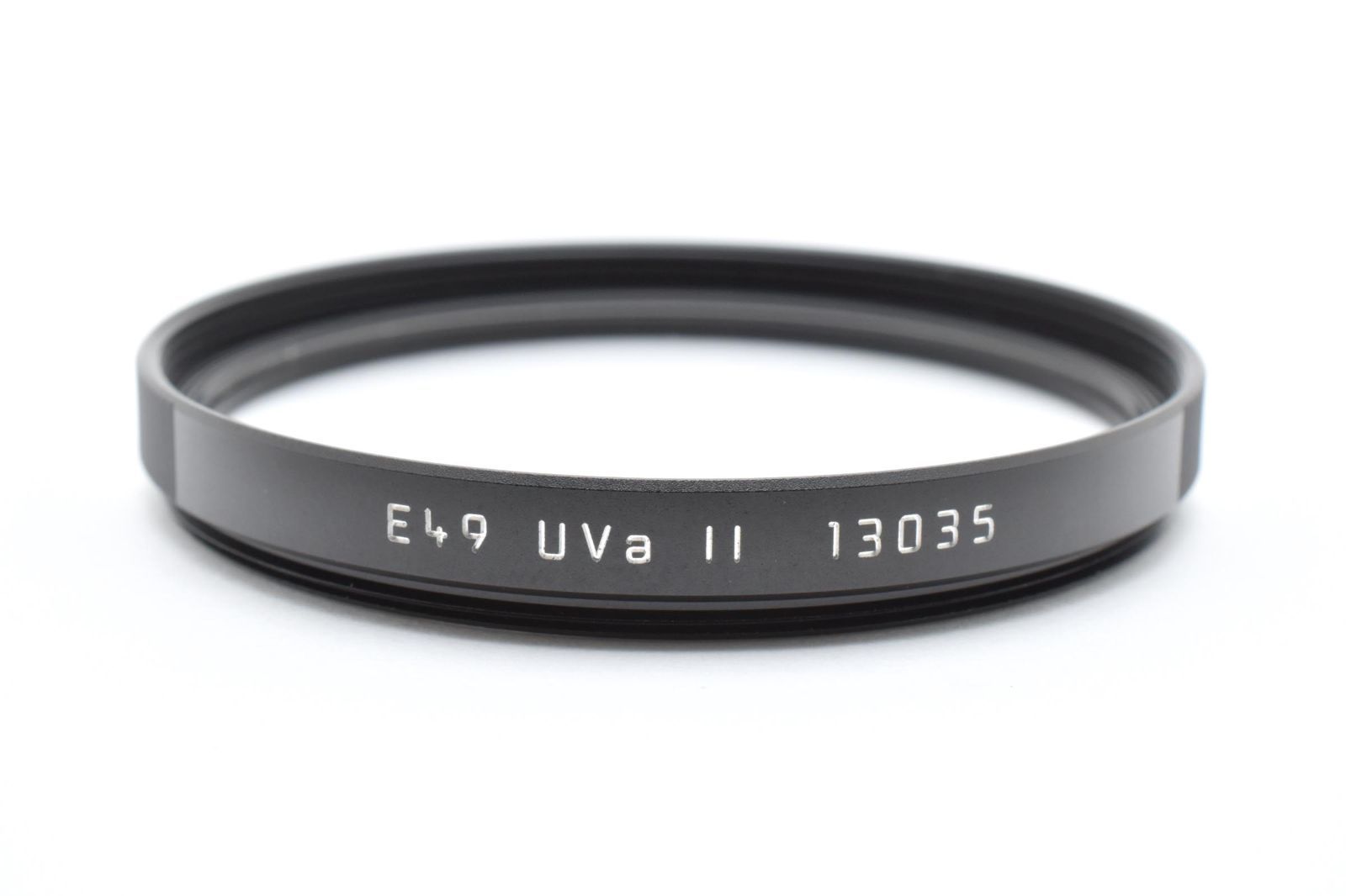 上 ライカ Leica UVAフィルター E49 II 13035 ブラック 送料350円 5P7A509127