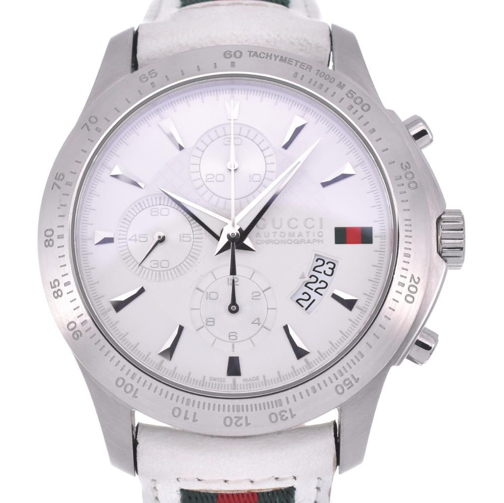 GUCCI クロノグラフ 時計 グッチ GUCCI 126.2/YA126227 Gタイムレス クロノグラフ デイト