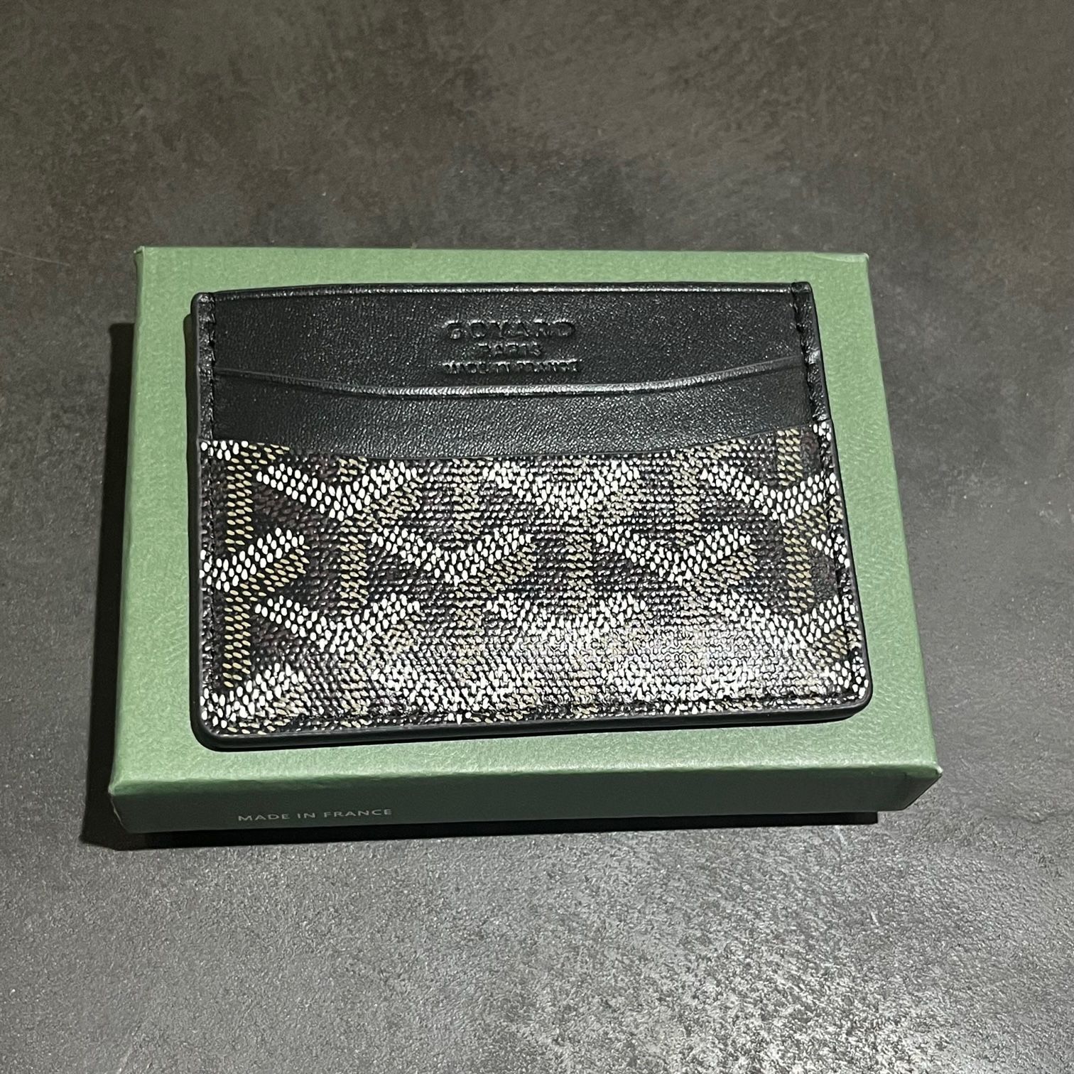 GOYARD カードケース 名刺入れ パスケース ゴヤール ブラック 55612A