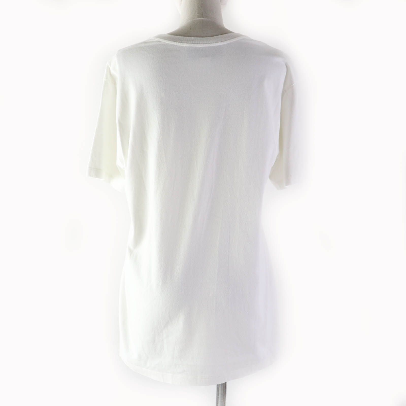 極美品★グッチ 23SS 717422 XJFNE コットン100％ テディベアパッチ付 クルーネック 半袖Ｔシャツ ホワイト XS 伊製 正規品 レディース 極美品☆GUCCI グッチ 23SS 717422 XJFNE コットン100